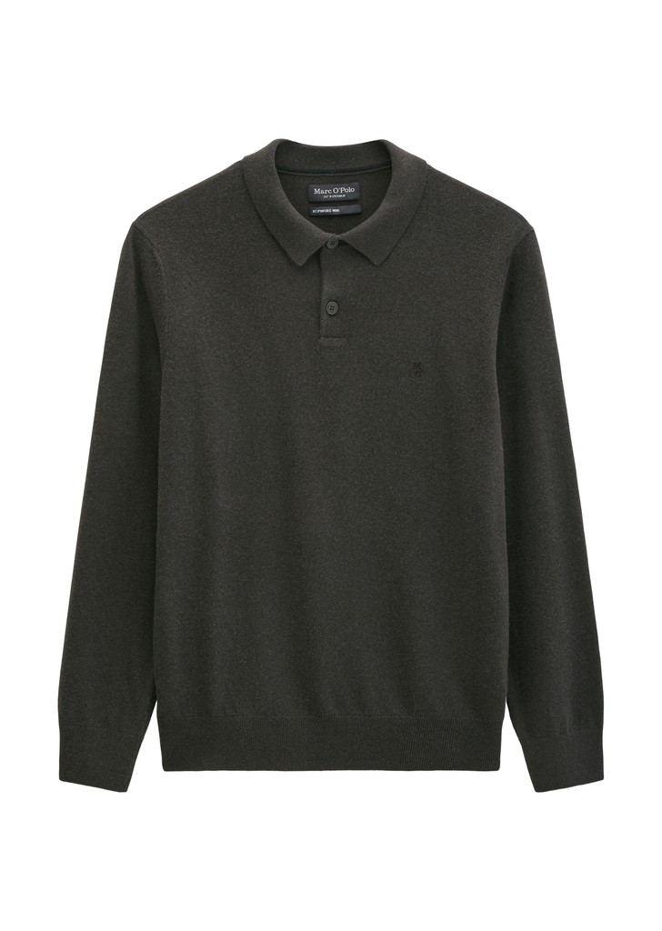 Strick-Poloshirt regular