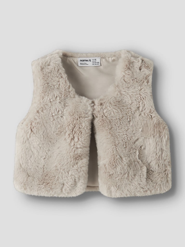 NMFNANIS FAKE FUR VEST