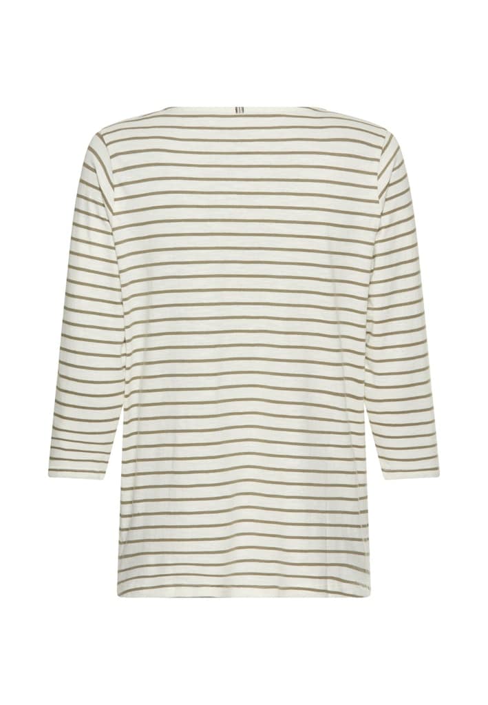 Baumwollshirt mit 3/4 Arm