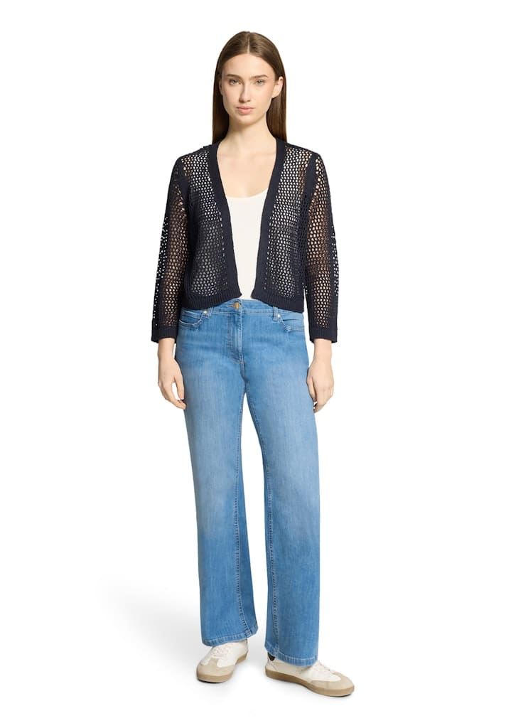 Grobstrickjacke