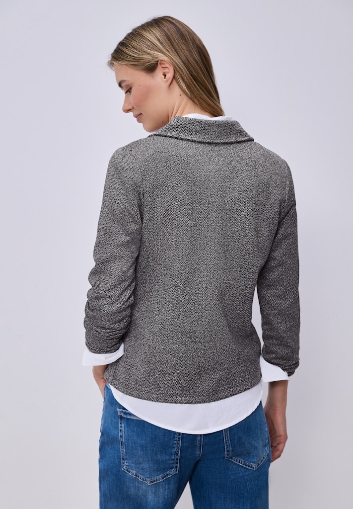 Basic Blazer mit Reverskragen