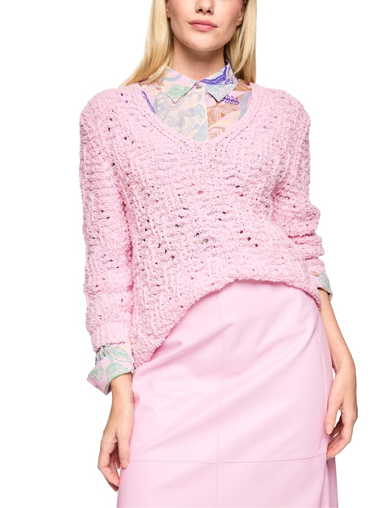 Chunky Knit Pullover Knitted in Germany