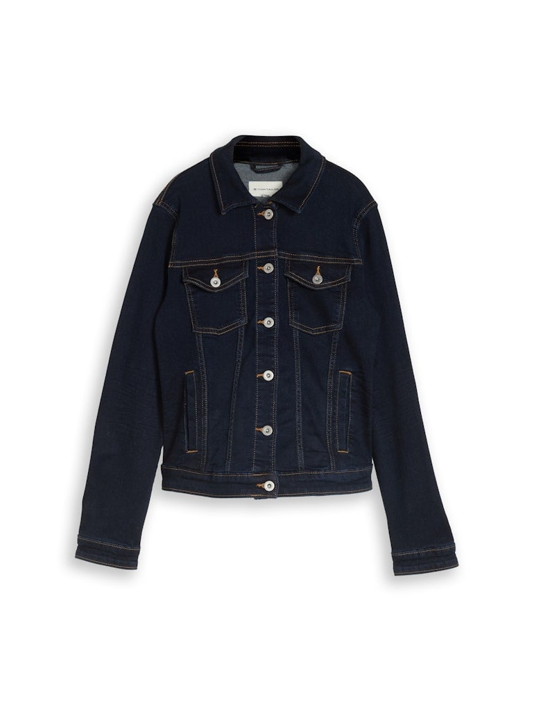 Jeansjacke mit Eingriffstaschen