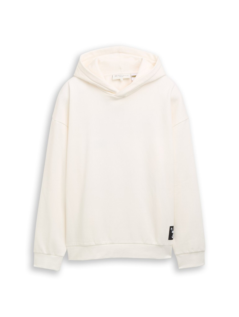 Relaxed Fit Hoodie Sweatshirt mit Snoopy-Rückenprint
