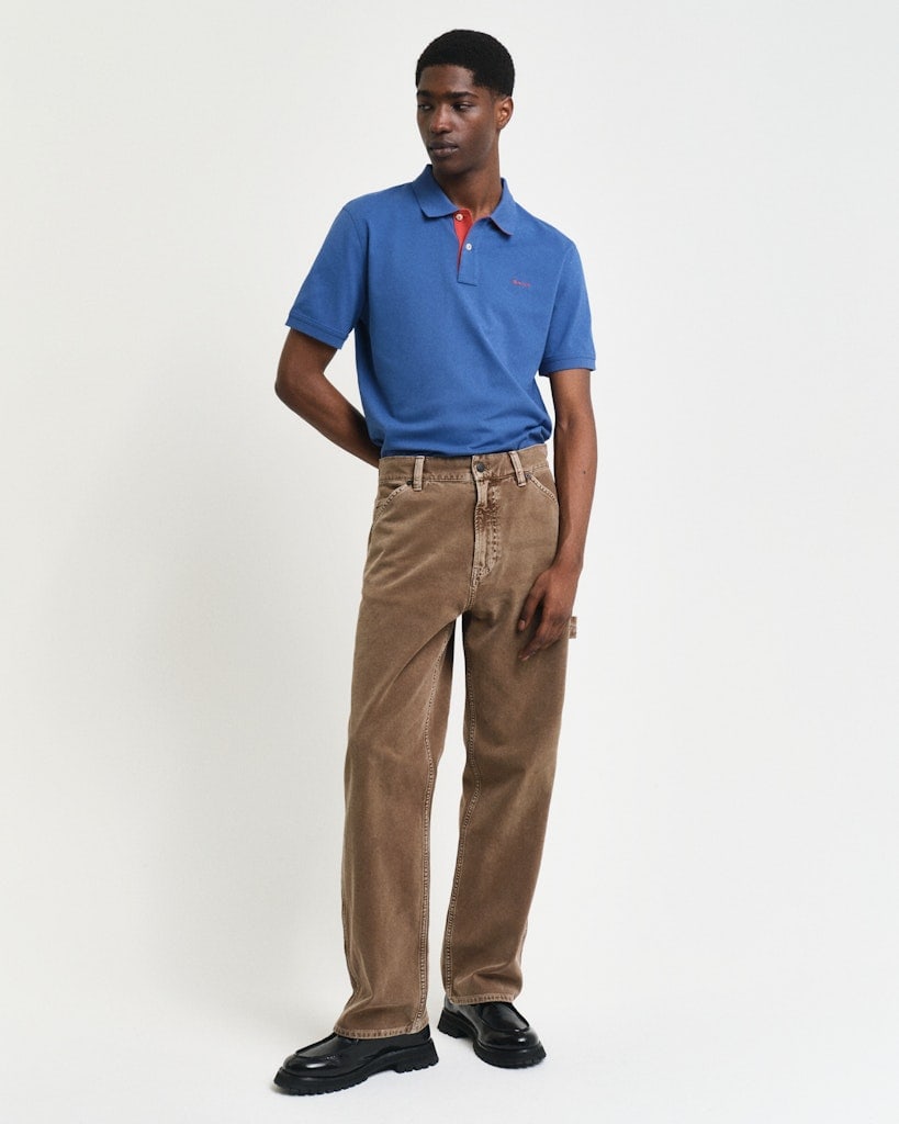 Kontrast Piqué Poloshirt