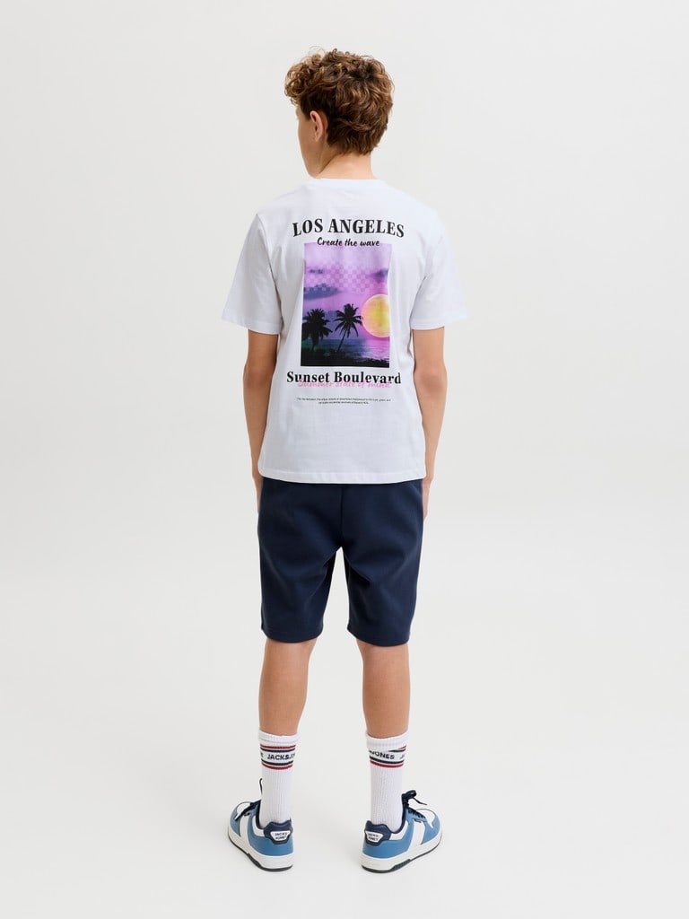 JJCITY PHOTOPRINT TEE SS CREW NECK JNR