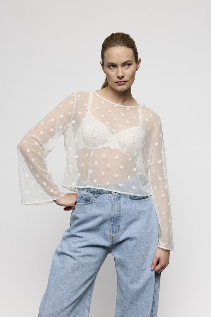 AVERO Ivory Petal Top ohne Cup