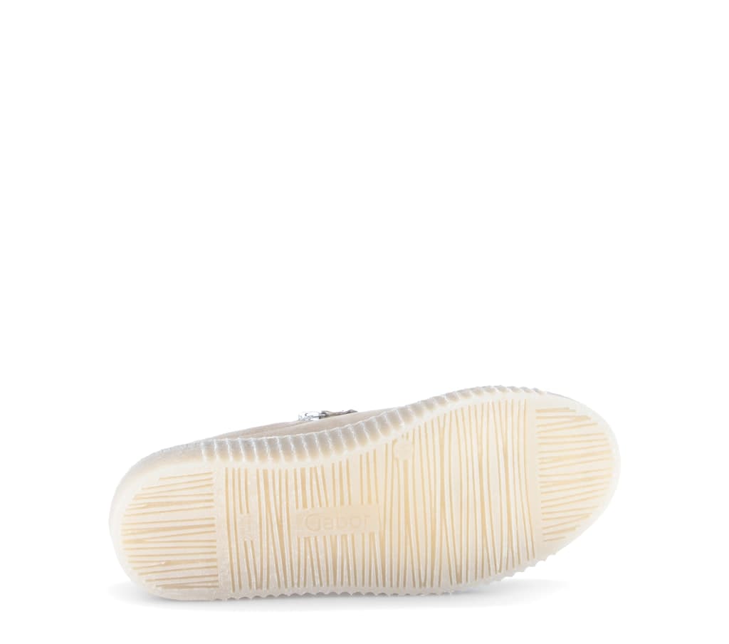 Sneaker low Rauleder beige