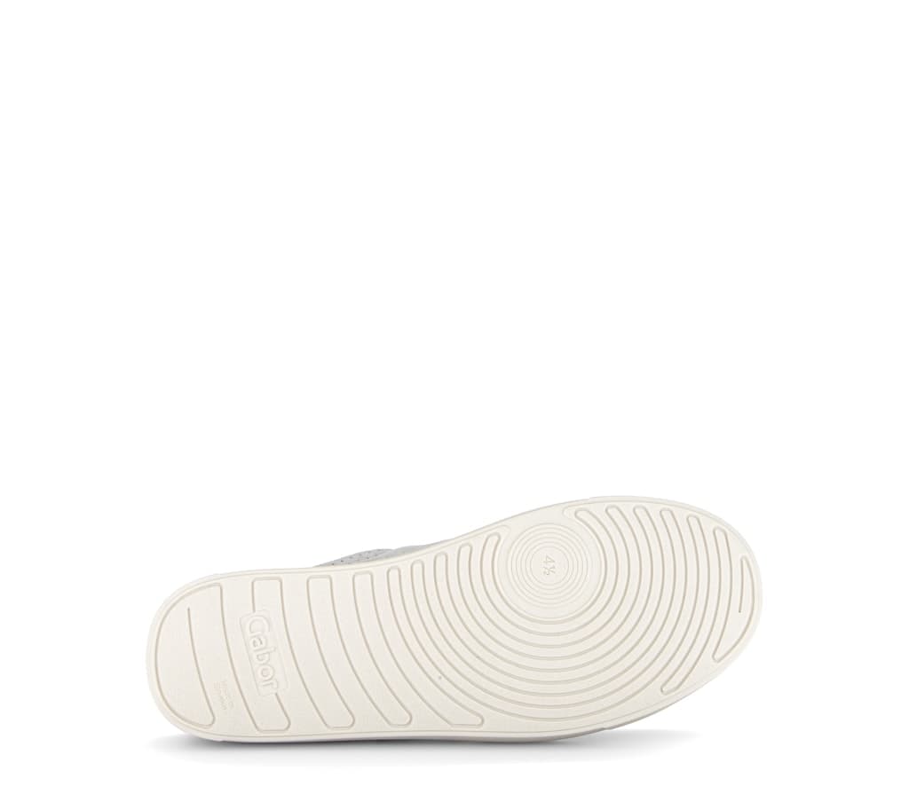 Sneaker low Rauleder grau