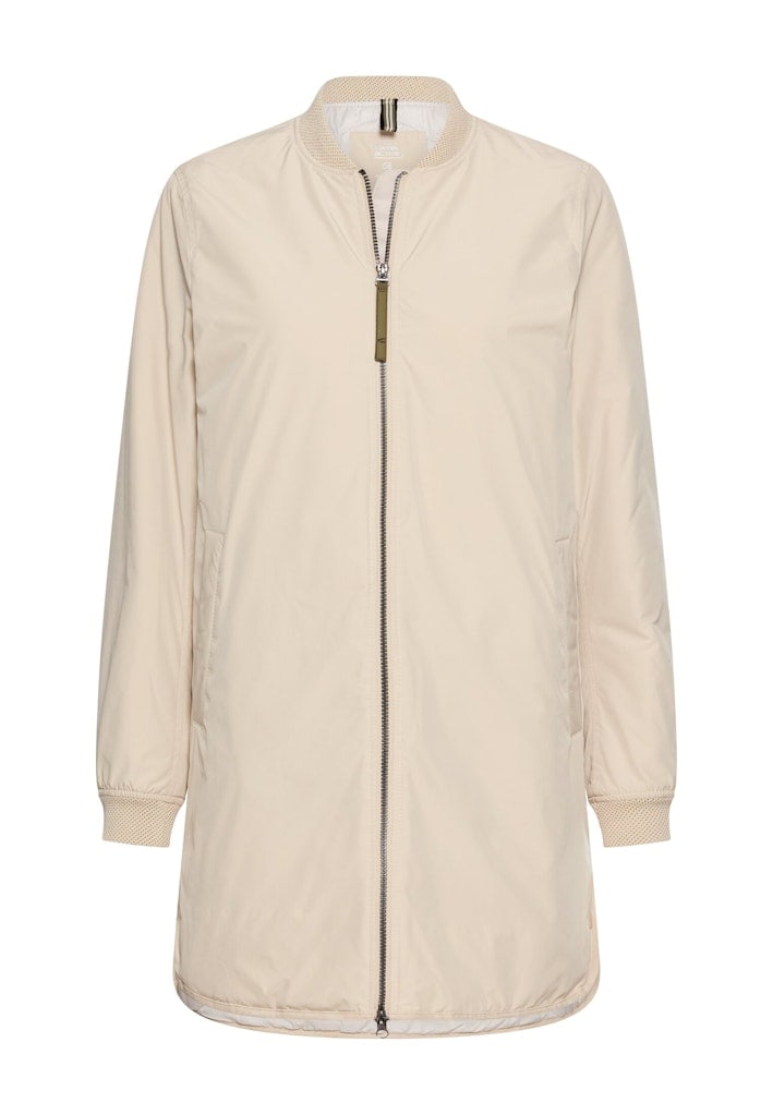Wasserabweisender Mantel aus reinem Polyester