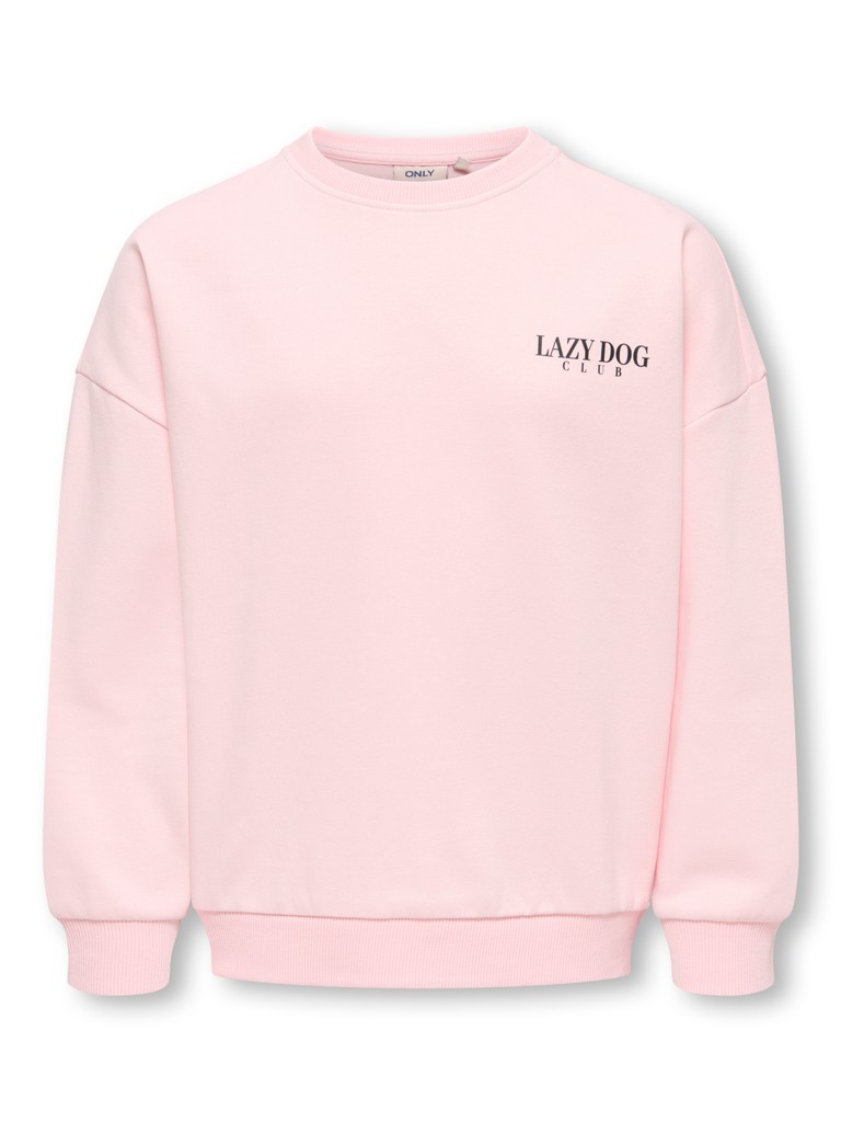 KOGBILA L/S OVZ PRINT O-NECK SWT NOOS