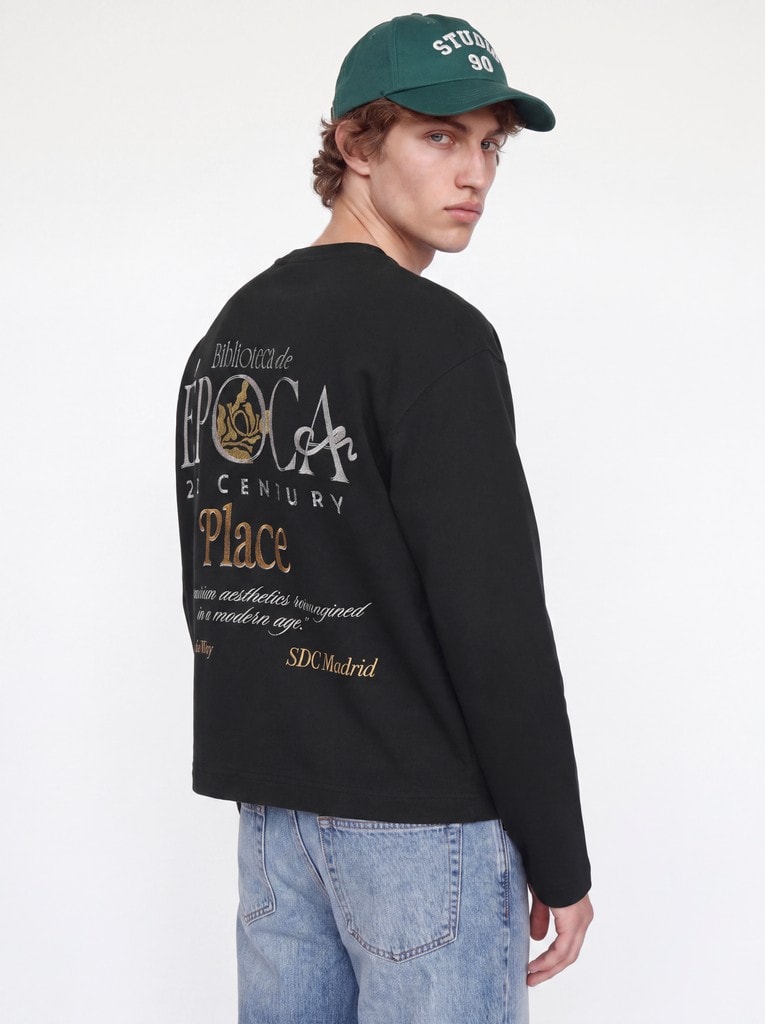 JORSALAMANCO GRAPHIC SWEAT CREW NECK