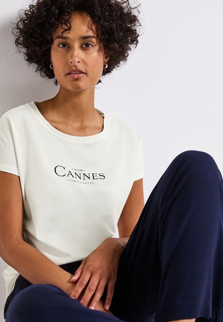 Shirt mit Folien-Wording