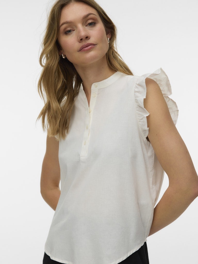VMSELMA SS FRILL TOP