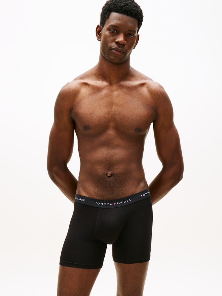 3-Pack Signature Logo Waistband Boxer Briefs