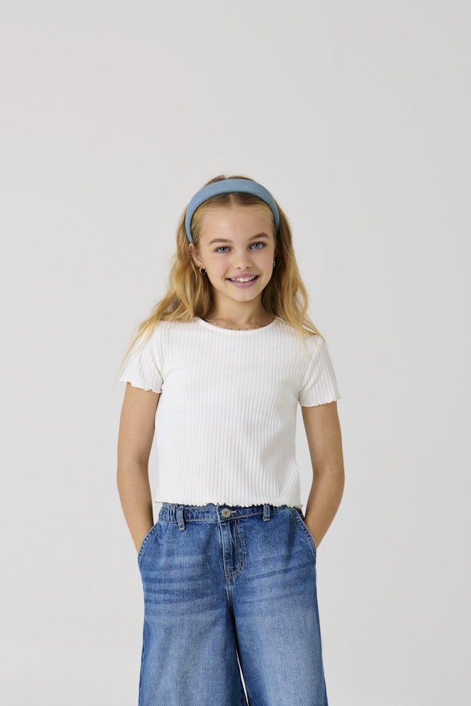 KOGNELLA S/S O-NECK TOP NOOS JRS