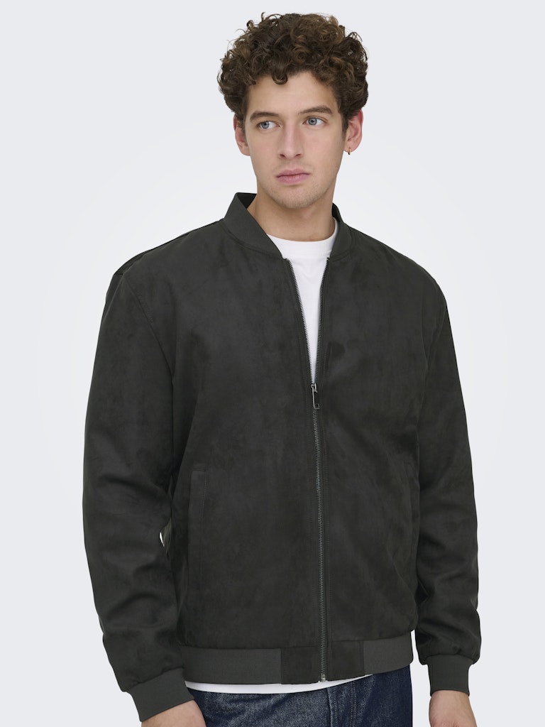 ONSLUCAS FAKE SUEDE BOMBER OTW NOOS