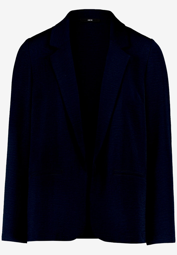 Longblazer mit Paspeltaschen
