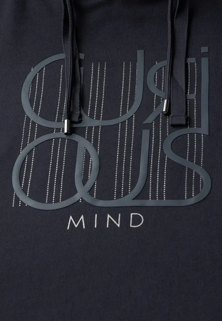 Kapuzenshirt mit Wording