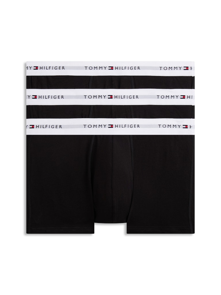 3-Pack Signature Repeat Logo Waistband Trunks
