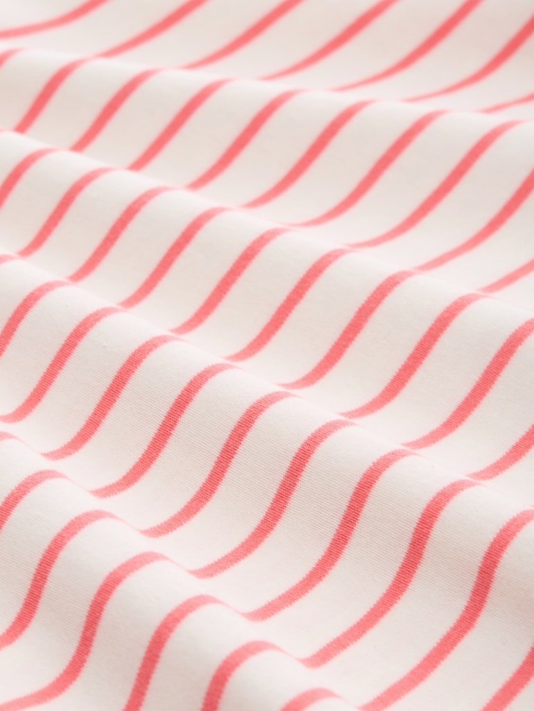 Oversize T-Shirt mit Streifenmuster
