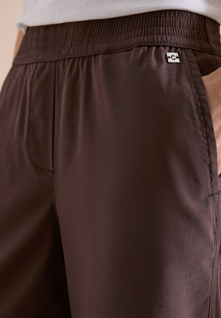 High Waist Wide Leg Hose im Loose Fit