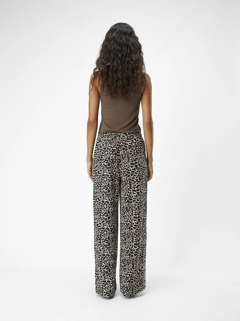 OBJALBA LISA WIDE PANT PRINT NOOS