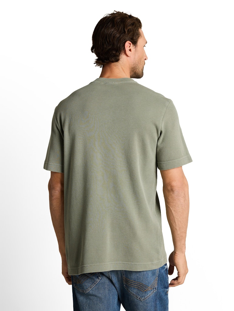 Henley T-Shirt mit Brusttasche