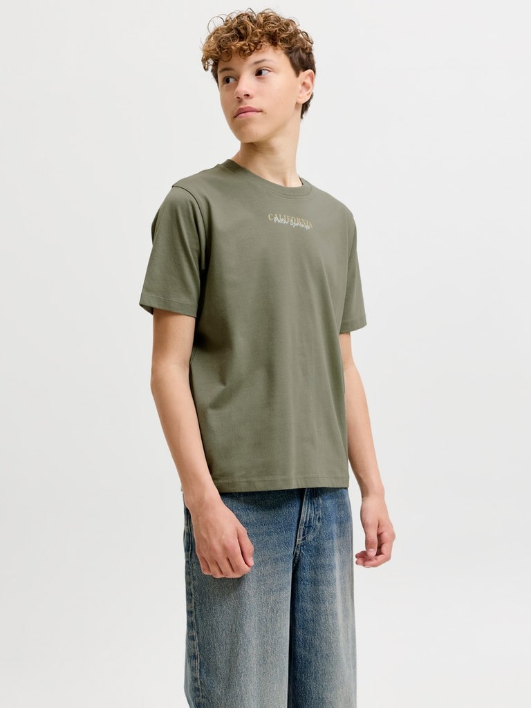 JJCITY PHOTOPRINT TEE SS CREW NECK JNR
