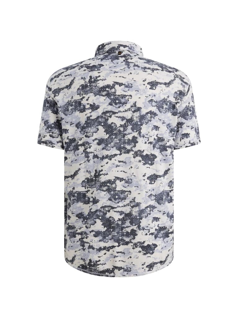 Skynight s/s AOP Abstract Cloud On Pique Jersey