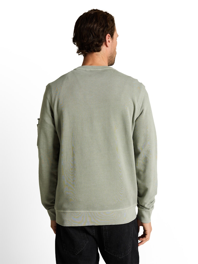 Sweatshirt mit Ärmeltasche