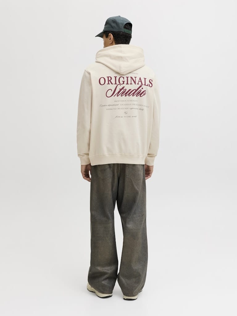 JORNORREBRO TYPO BACK SWEAT HOOD SN