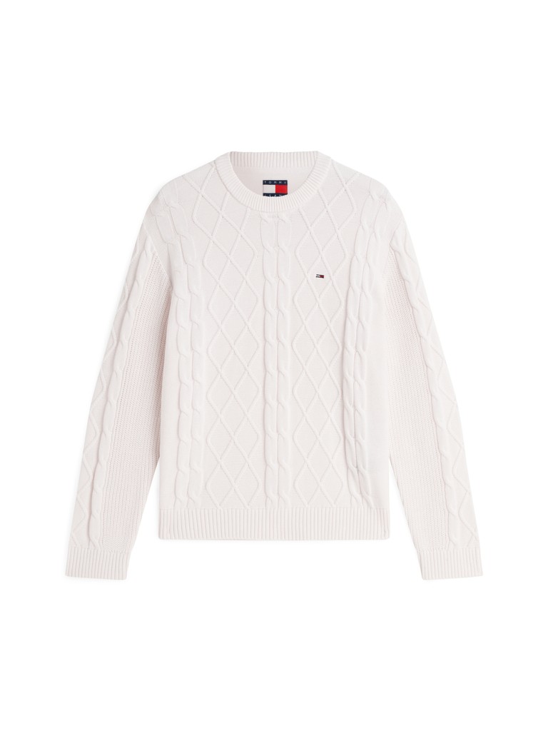 TJM REG CABLE KNIT SWEATER