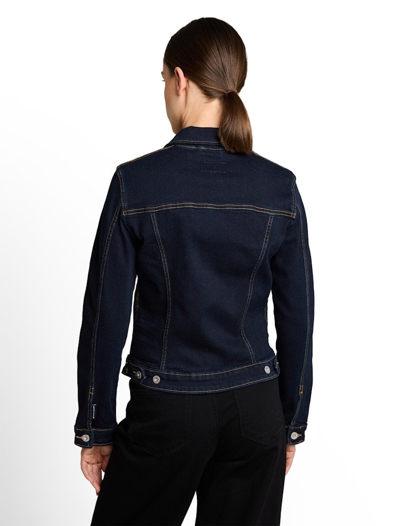 Jeansjacke mit Eingriffstaschen