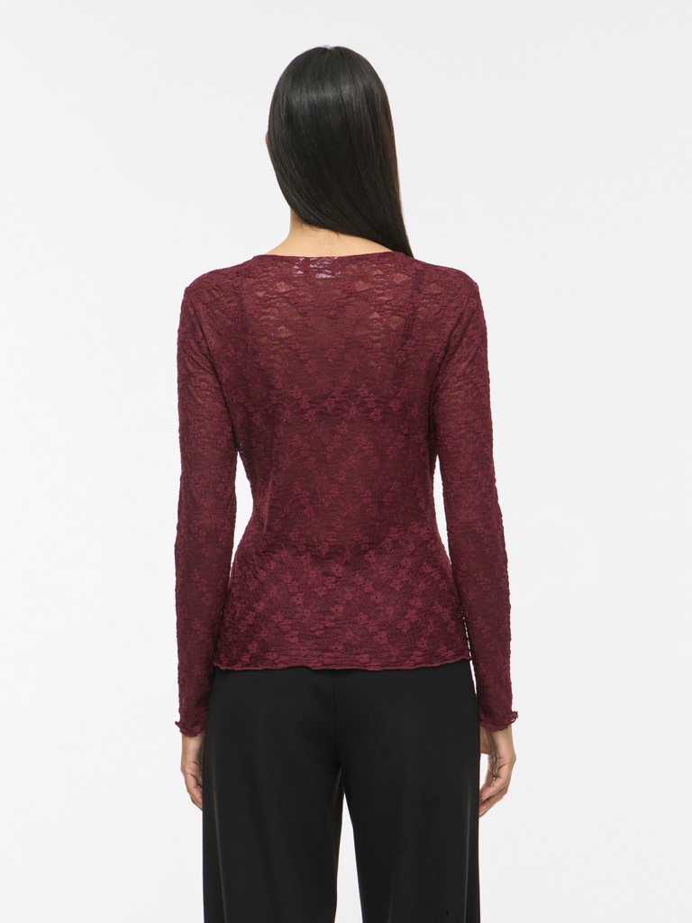 VIFAY O-NECK L/S TOP - NOOS