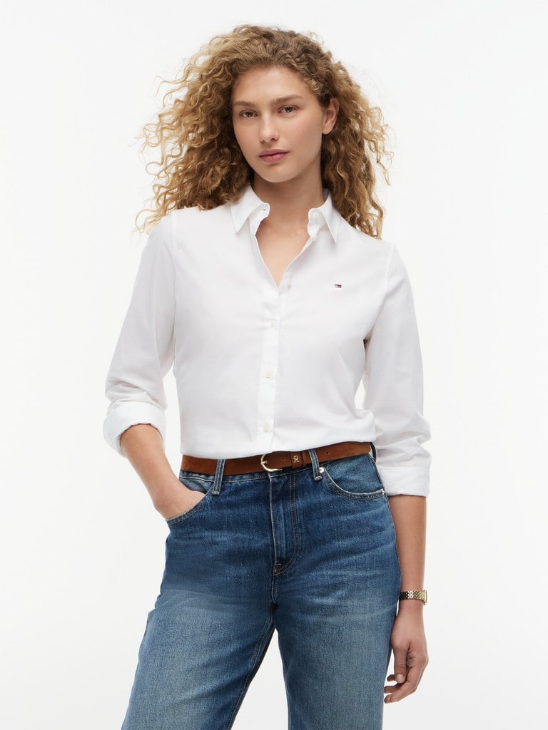 COTTON STRETCH REGULAR LS SHIRT