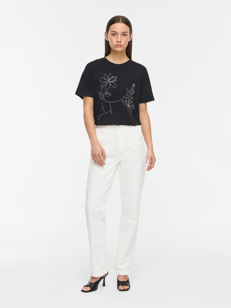 VISYBIL O-NECK S/S ARTISTIC TOP