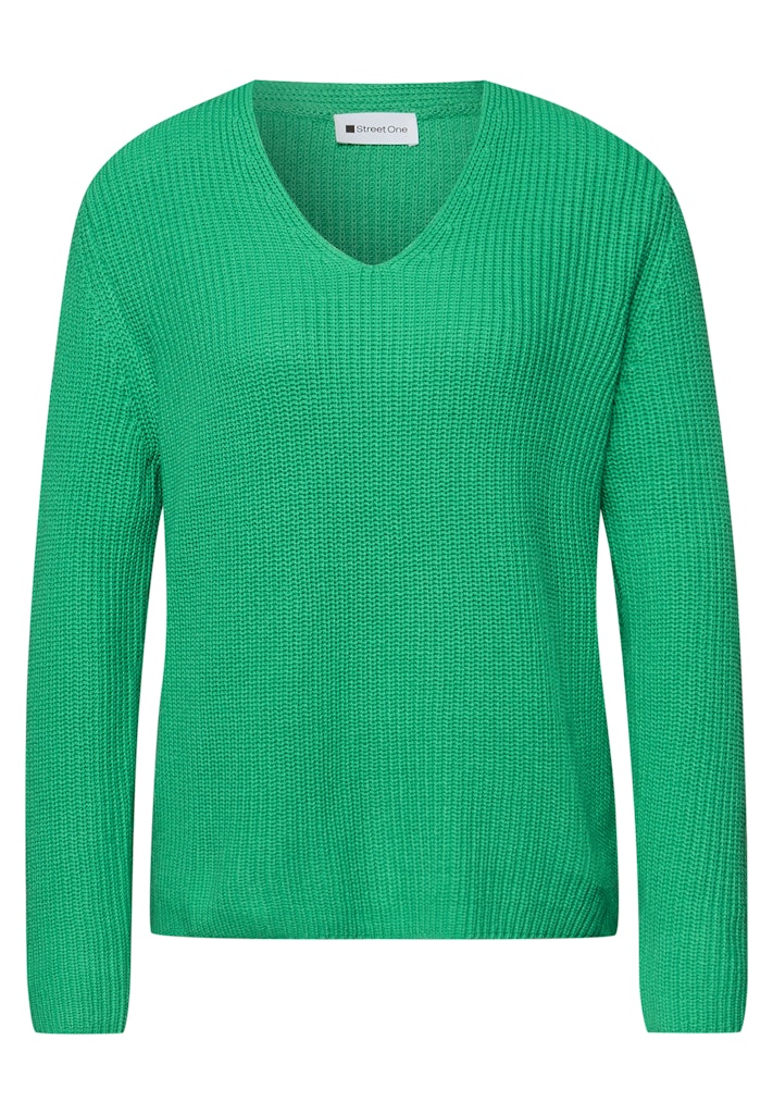 Pullover in Unifarbe