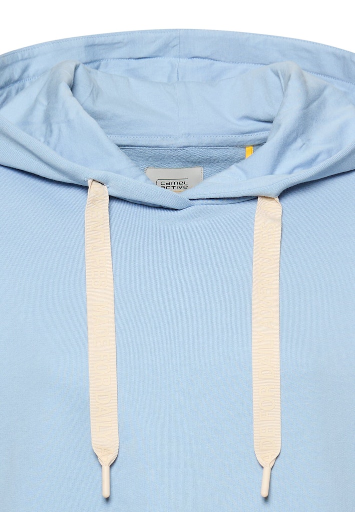 Hoodie aus reiner Baumwolle