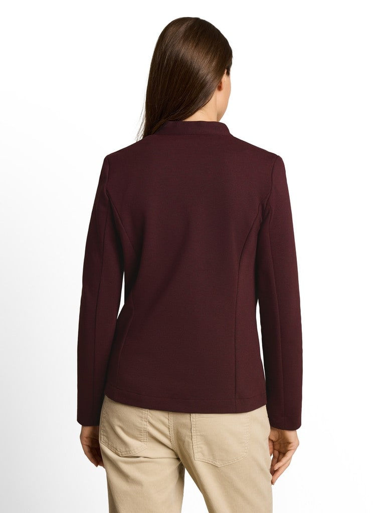 Slim Fit Blazer mit Ottoman Struktur