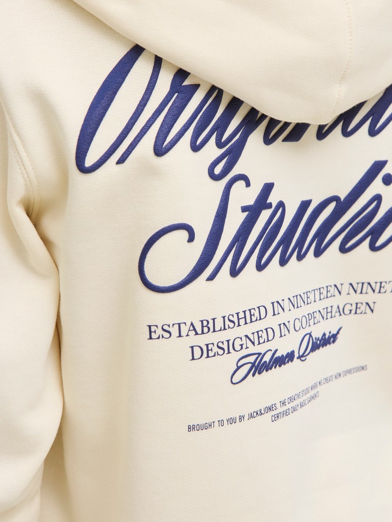 JORNORREBRO TYPO BACK SWEAT HOOD SN JNR