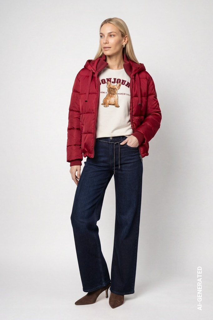 Gesteppte Jacke