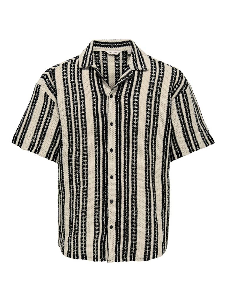 ONSDANI CROCHET SS SHIRT NOOS