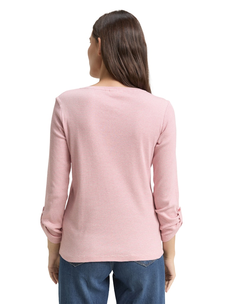 Langarmshirt mit Turn-Up-Funktion