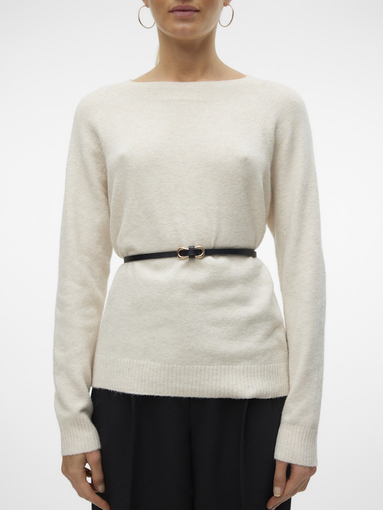 VMDOFFY LS O-NECK BLOUSE GA NOOS