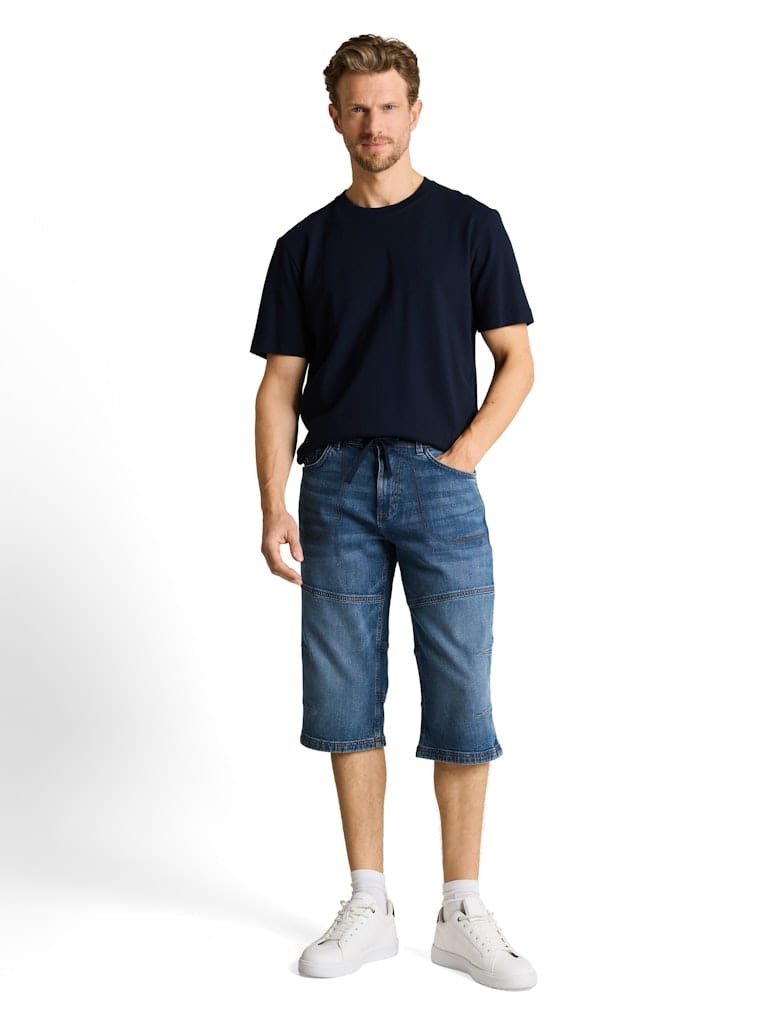 TTMORRIS RELAXED Overknee Jeans Shorts mit Stretch