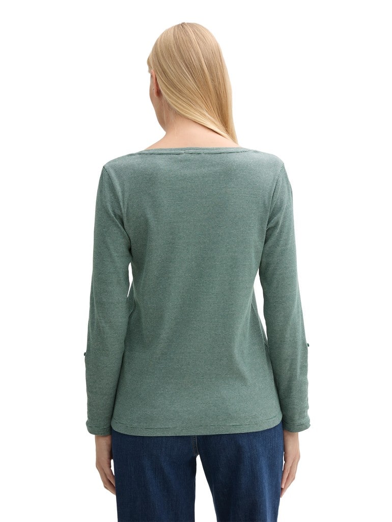Langarmshirt mit Turn-Up-Funktion