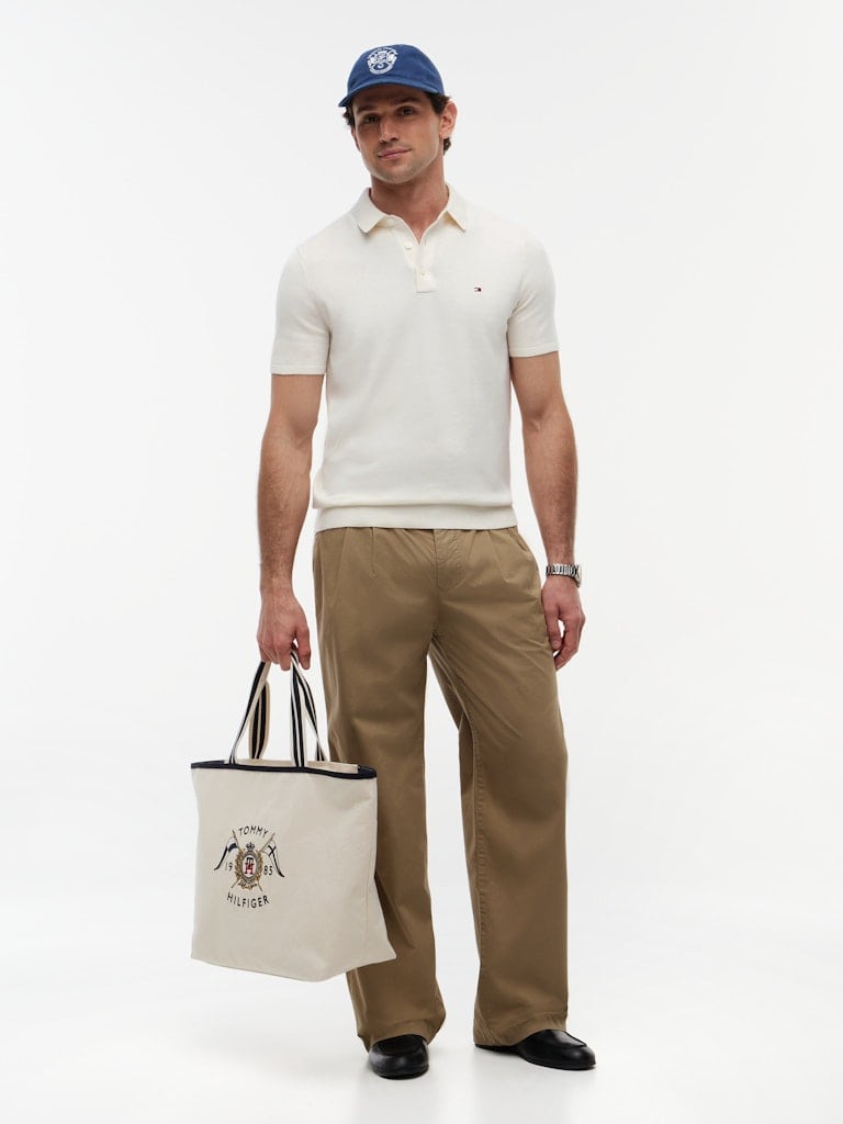 Regular Fit Knit Polo Shirt