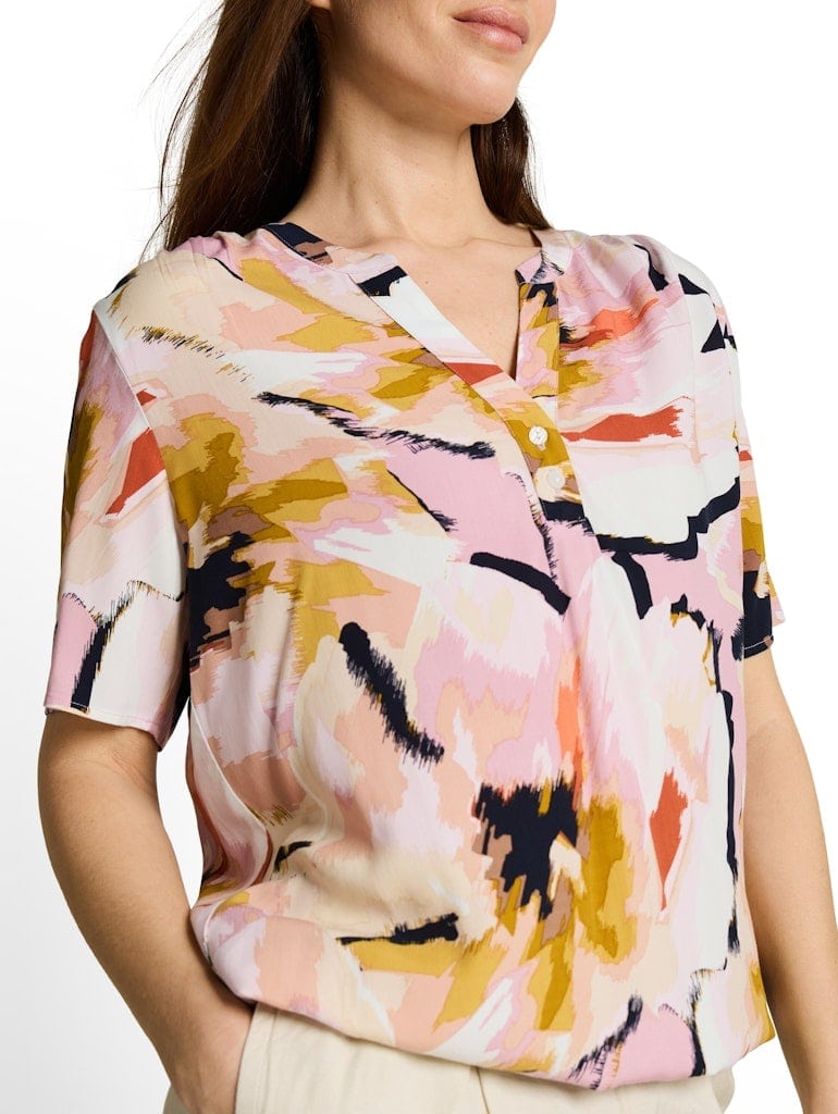 Bluse mit Muster