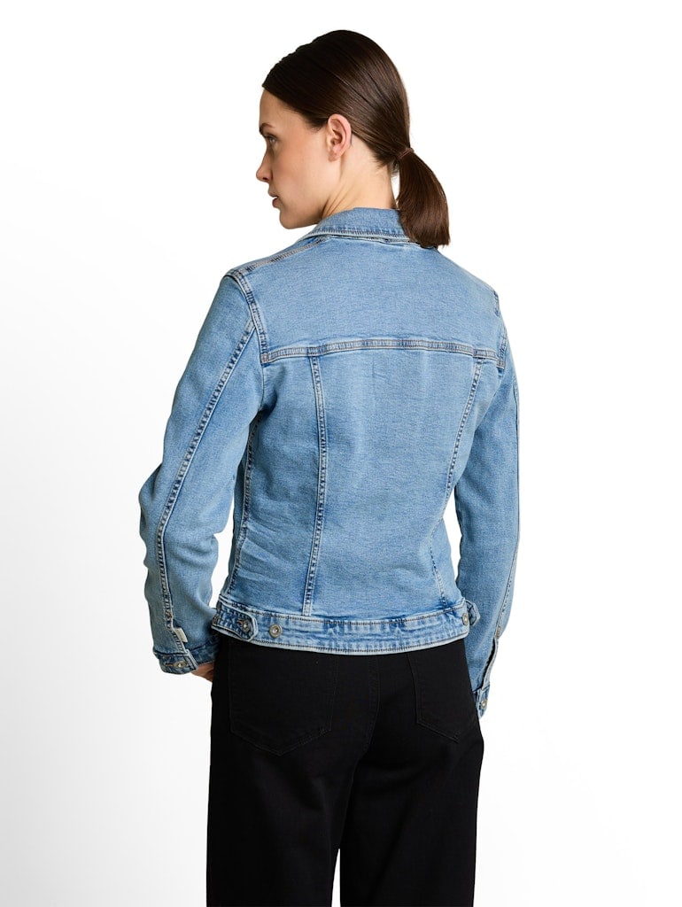 Jeansjacke mit Eingriffstaschen
